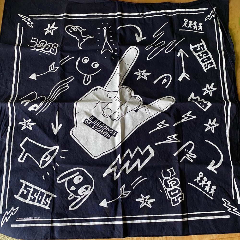5SOS Official Bandana